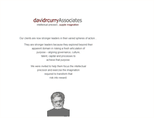 Tablet Screenshot of drcurryassociates.net